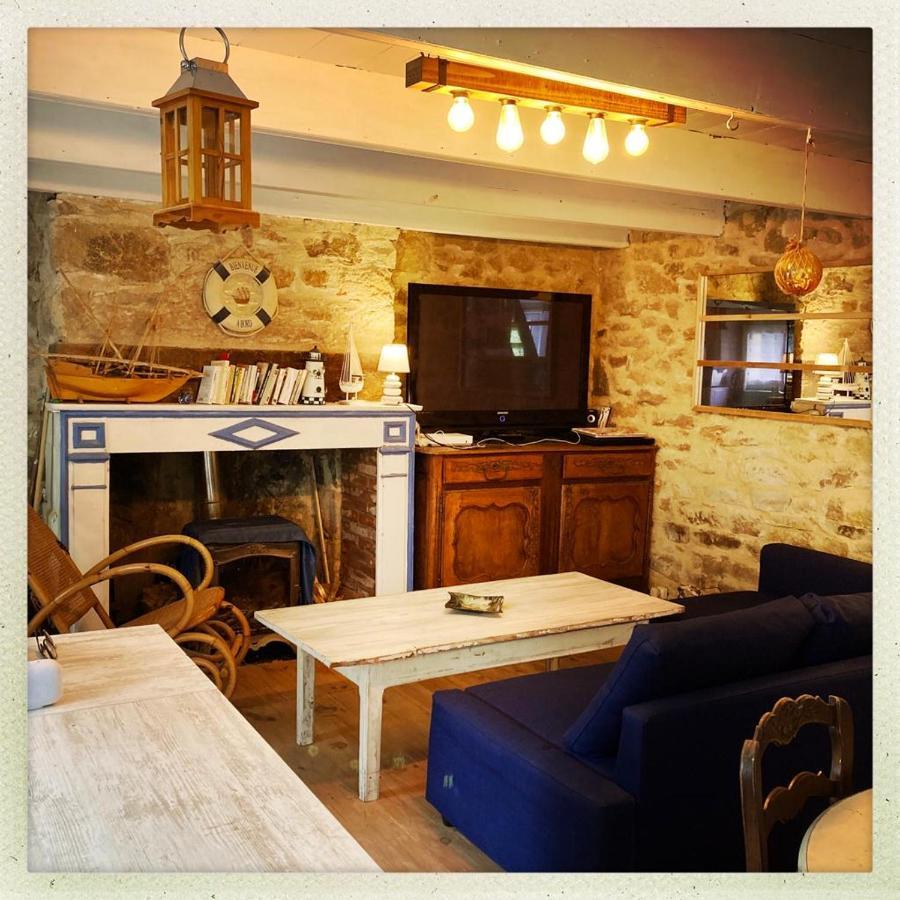 Authentique Maison De Pecheur Au Coeur D'Un Hameau Крозон Экстерьер фото