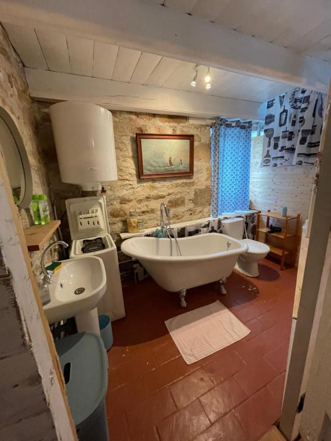 Authentique Maison De Pecheur Au Coeur D'Un Hameau Крозон Экстерьер фото